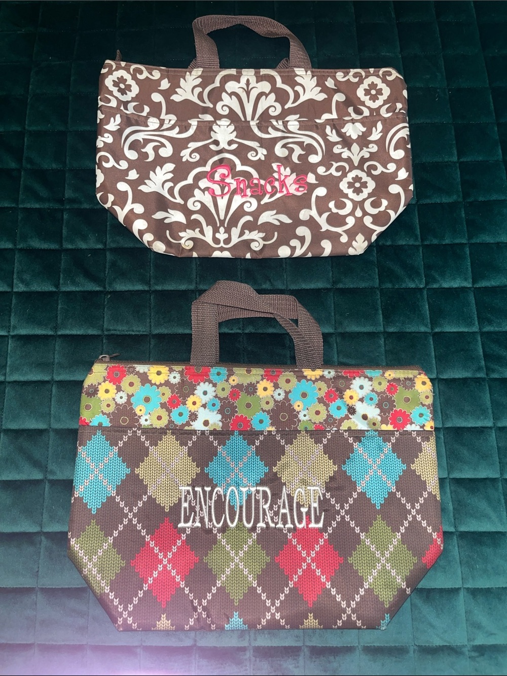 Set of 2 thirty-one Brand Lunch Bags